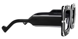 Yuri Square Black Glasses3