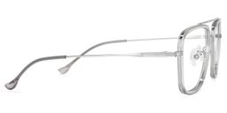 Nayeli Aviator Gray-Silver Glasses3