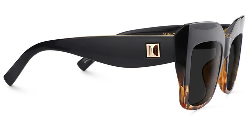 Alberta Tortoise Square Polarized Sunglasses for Driving | ZEELOOL UK2