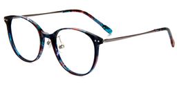 Alexande Round Red Glasses2