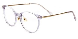 Alexande Round Clear Glasses4