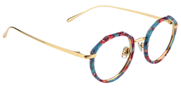 Erin Geometric Floral Glasses4
