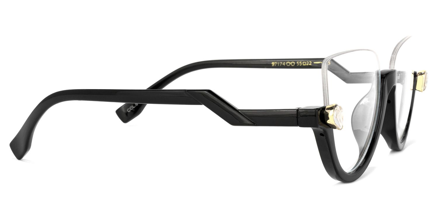Cat Eye Clear Glasses 2