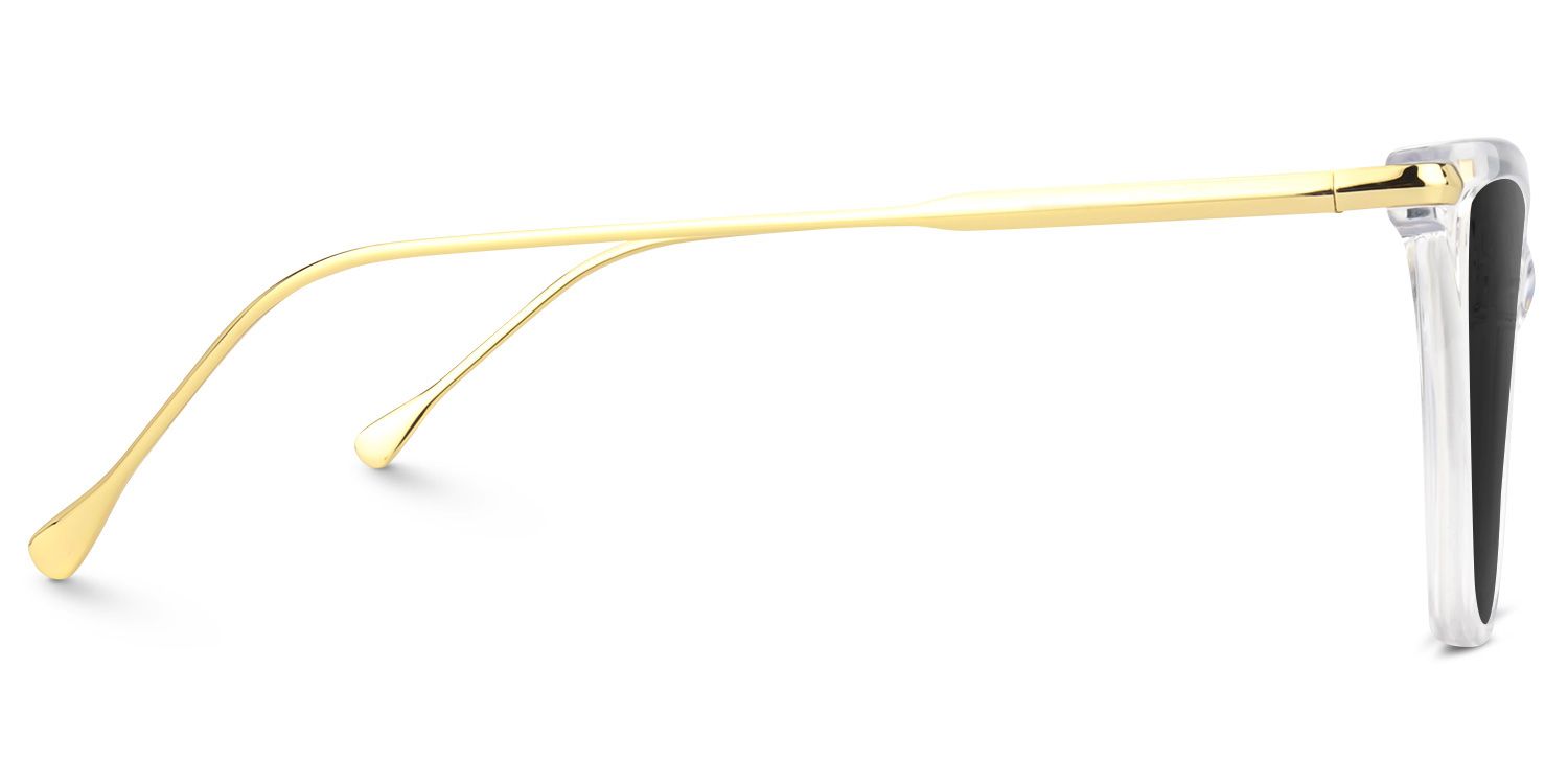 Hilary Butterfly Clear Full Rim Sunglasses | ZEELOOL UK3