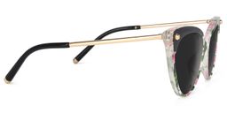 Alivia Cat Eye Pink-Green-Floral Sunglasses3