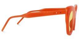 Maria Cat-eye Orange Sunglasses3