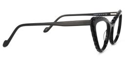 Presley Cateye Black Glasses3