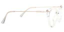 Pablo Cateye Clear Glasses3