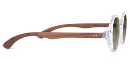 Charlie Round Clear Sunglasses3