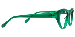 Farrah Oval Green Glasses3