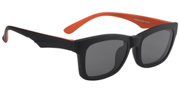 Nathan Clip-On Black Glasses4