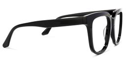 Quiana Square Black Glasses3