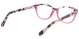 Lorraine Oval Pink Glasses5