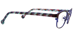 Karissa  Browline Brown Glasses4