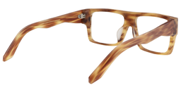 Avery Rectangle Brown Glasses5