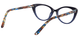 Renata Cateye Dark-Blue Glasses5