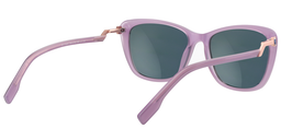 Renee Rectangle Light Purple Sunglasses5