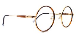 Leon Round Tortoise Glasses6