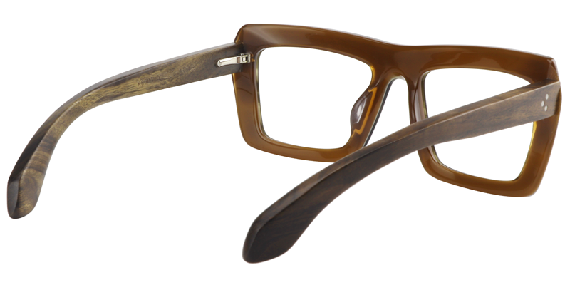 Rectangle Brown Glasses2