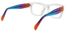 Eleanor Rectangle Blue Glasses5