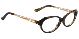 Zelda Oval Light Tortoise Glasses4