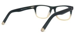 Tegan Rectangle Dark-Green Glasses4