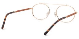 Christy Round Metal Glasses5