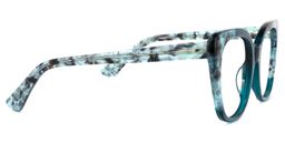 Yanira Square Peacock-Blue Glasses3