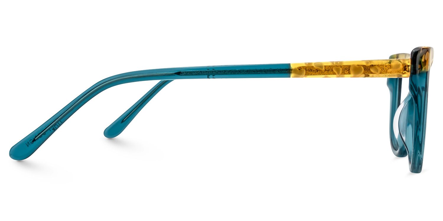 Cat Eye Blue Glasses | Zeelool Glasses3