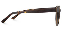 Carla Round Burnt Umber Glasses3