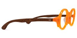 Charlie Round Orange Glasses3