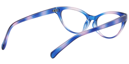 Babur Cateye Blue Reading Glasses5