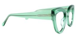 Caren Cateye Green Glasses3
