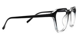 Preston Square Black-Clear Glasses3