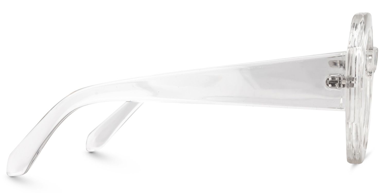 Geometric Clear Glasses | Zeelool Glasses3