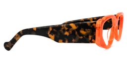 Sofia Geometric Orange Glasses3
