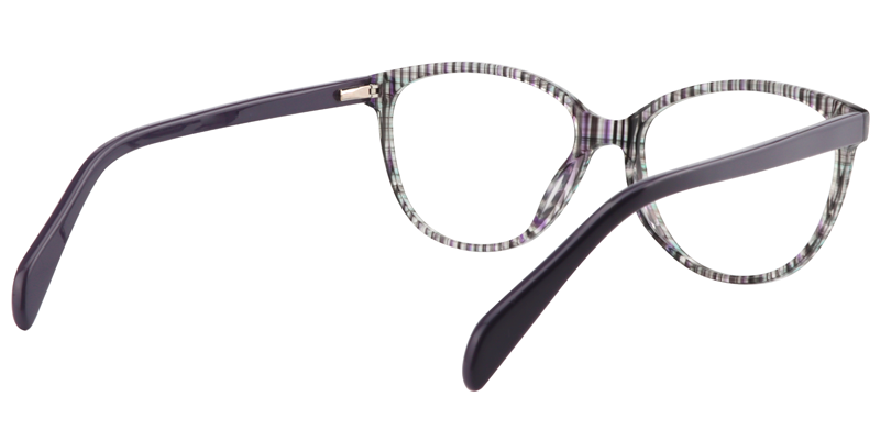 Cateye Light Purple Glasses5