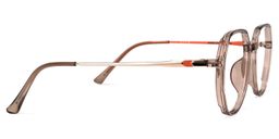 Gonzalez Geometric Brown Glasses3