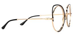 Candance Cateye Black Glasses3