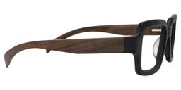 Nikki Square Black Glasses3