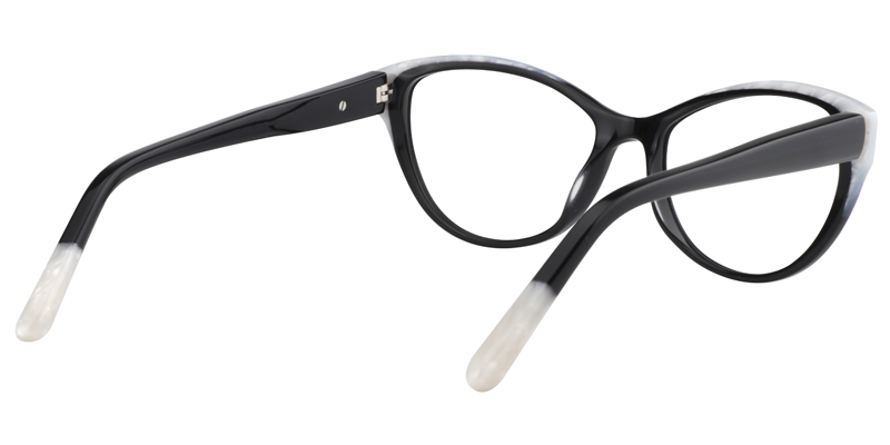 Cateye Black Glasses | Zeelool Eyeglasses5
