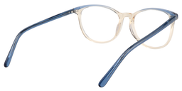 Patricia Rectangle Beige Glasses5
