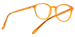 Nydia Oval Glasses Orange Glasses5
