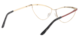 Hedy Cateye Red Glasses6