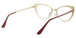 Geraldine Cateye Red Glasses 5