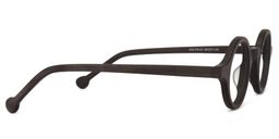 Arale Round Burnt Umber Glasses3