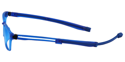 William Rectangle Blue Sports Glasses10