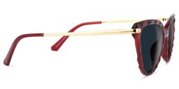 Lucas Cateye Red Sunglasses3