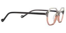 Adelaide Geometric Brown Glasses4