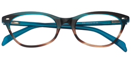 Mason Cat Eye Blue-Tortoise Glasses1